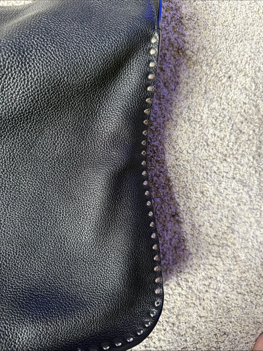 Michael Kors Black Leather Shoulder Bag